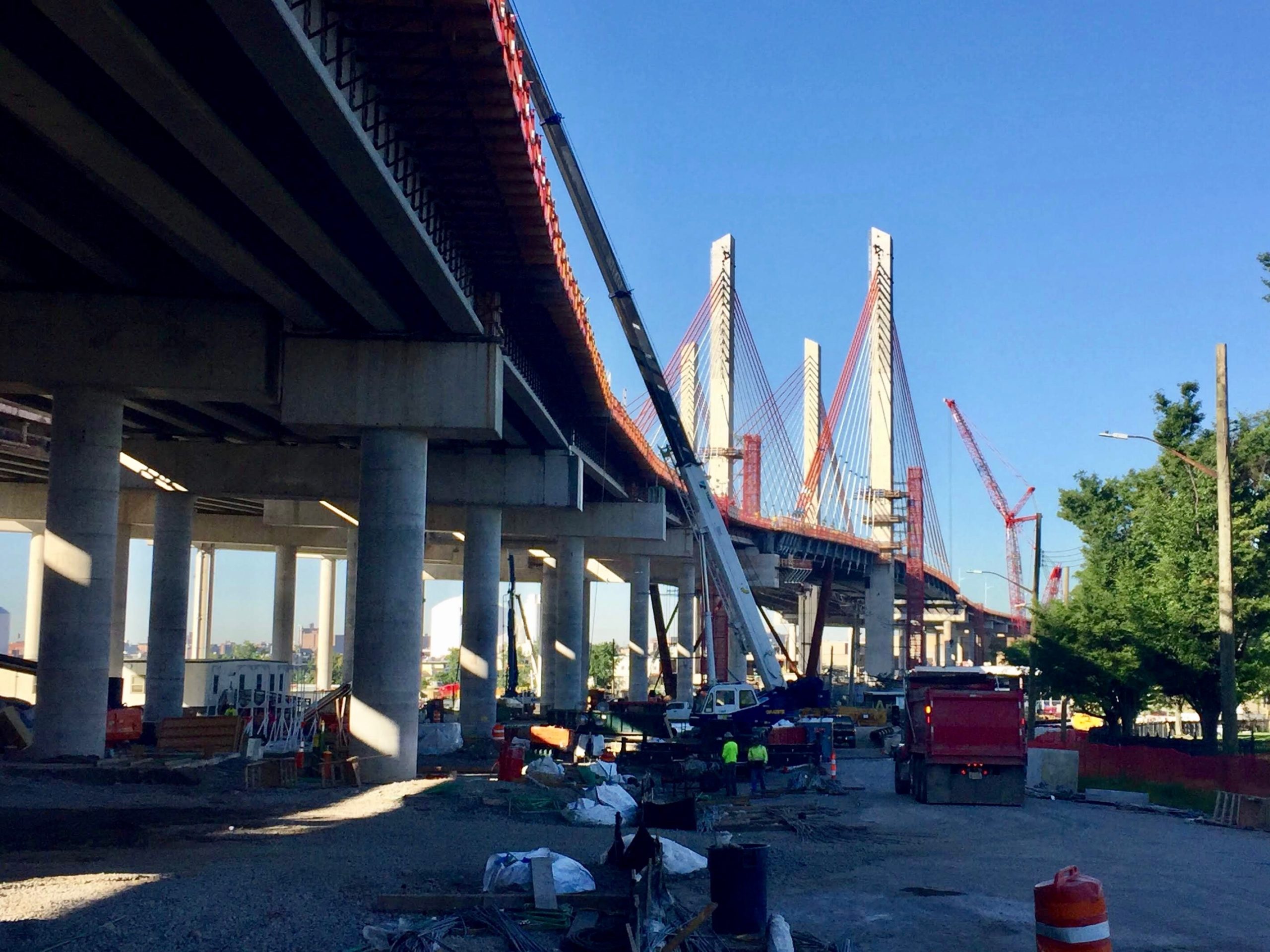 Construction on the K-Bridge